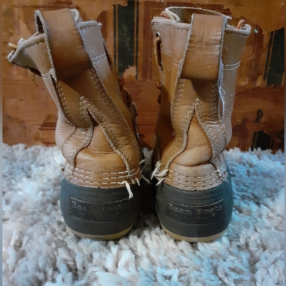 LL Bean Boots Vintage 7 M Duck Boot - Picture 6 of 10